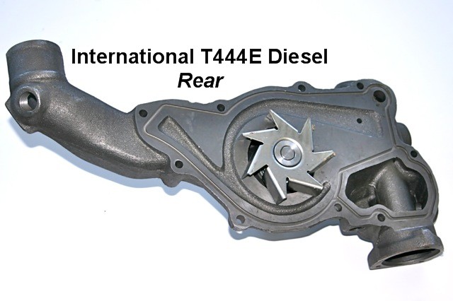 T444E Water Pump rear